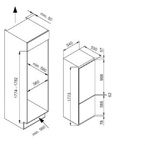一般冰箱的尺寸_冰箱尺寸一般是多少_一般冰箱尺寸